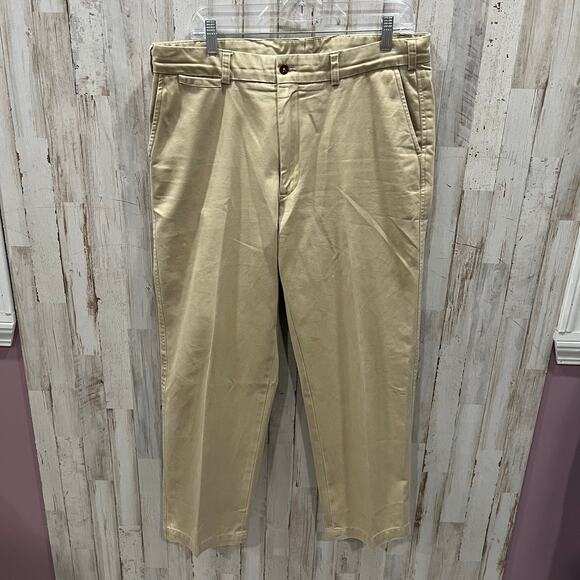 Bills Khakis *Flaw* M2 Size Mens 34X28 Khaki Cramerton WW2 Twill $195 Tan - Picture 1 of 11
